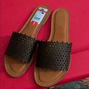 Black cute sandals **